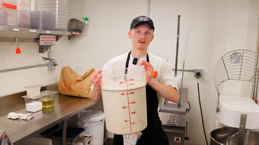 Dough handling in action